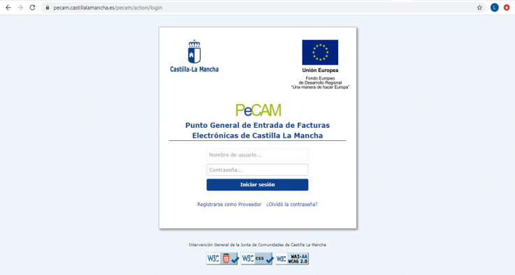 Los proveedores de la Administración regional eligen la vía electrónica para presentar el 97 por ciento de las facturas