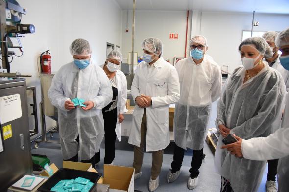 Castilla-La Mancha valora la alta participación de la industria regional en las ayudas estatales para la inversión en la lucha contra el COVID-19