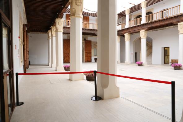 Más de 4.200 personas han visitado el Palacio de Fuensalida desde que en agosto de 2015 reabriese sus puertas al público