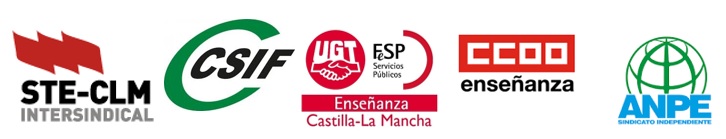 Los sindicatos ANPE, STE-CLM, CCOO, CSIF y UGT reclaman la bajada de ratios como medida fundamental para poder iniciar el curso escolar de forma segura