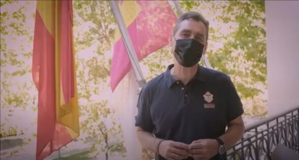 El delegado del Gobierno asiste a la llegada a Albacete de la Vuelta Ciclista a España