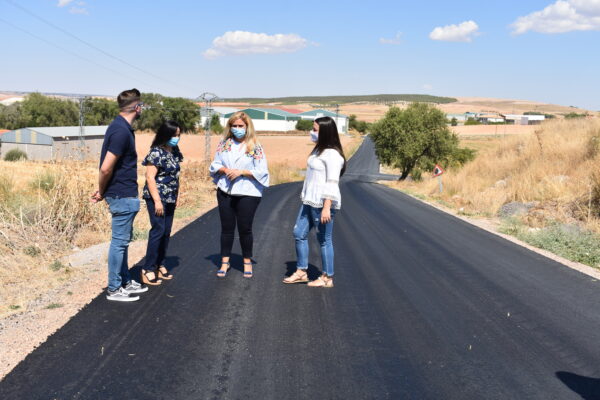 La Junta ha realizado obras de mejora en el vial de circunvalación de Belmonte
