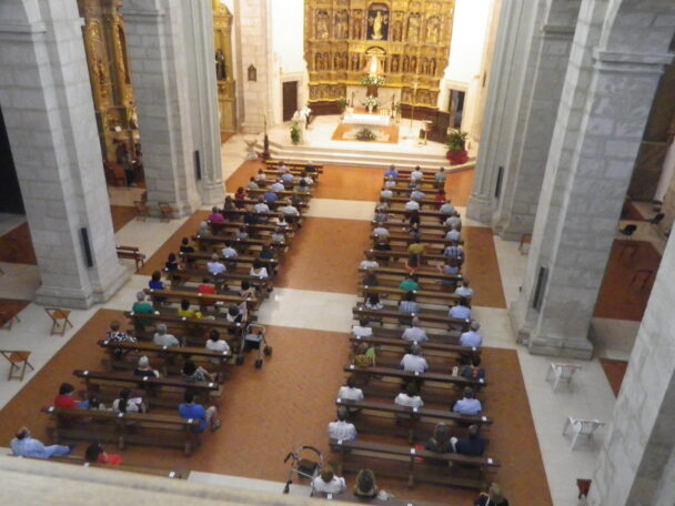 Con la Solemne Salve y Exposición del Santísimo, finaliza la preparación para la Natividad de la Virgen los actos organizados por la Hermandad taranconera