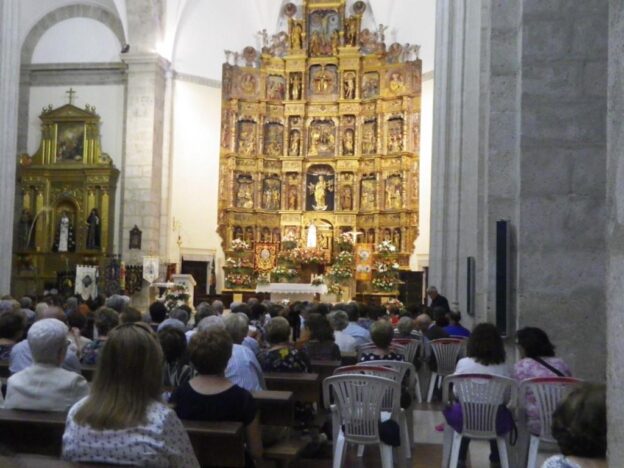 Finaliza el novenario en honor de la Virgen de Riansares con brillantez y participación