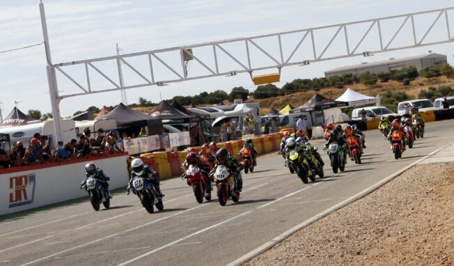 Éxito en el circuito DR7 para ver la copa de España de minivelocidad