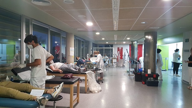 114 donaciones de sangre se han realizado esta tarde en Tarancón