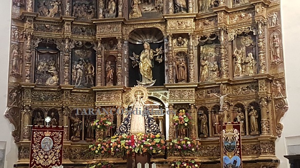 Tarancón honra a su patrona en el día grande 8 de Septiembre, este año de una forma peculiar con mascarillas y distancias de seguridad