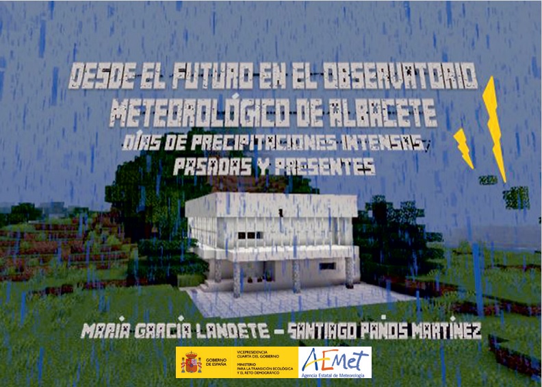“Desde el futuro en el Observatorio Meteorológico de Albacete, días de precipitaciones intensas pasadas y presentes”