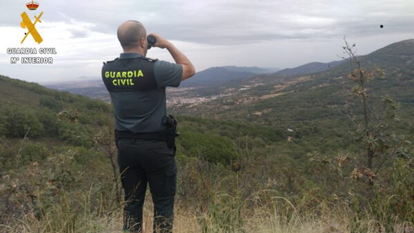 La Guardia Civil ha rescatado a dos personas que se habían perdido en los Montes de Toledo