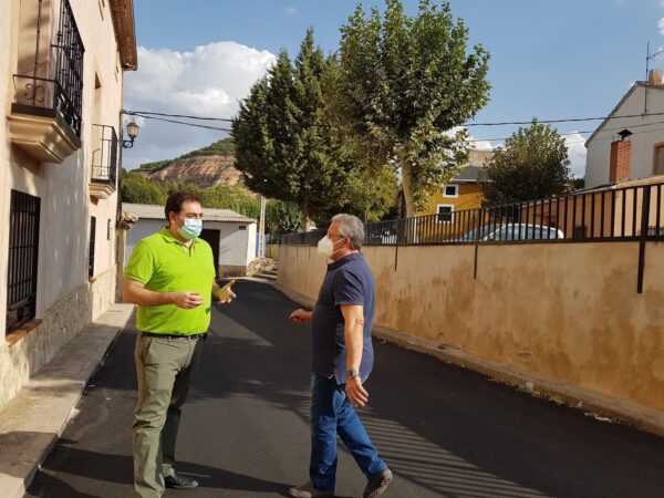 Concluida la renovación de la travesía de Caracenilla