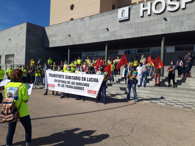 Primera semana de huelga de ambulancias sin que empresa y administración regional se den por aludidos