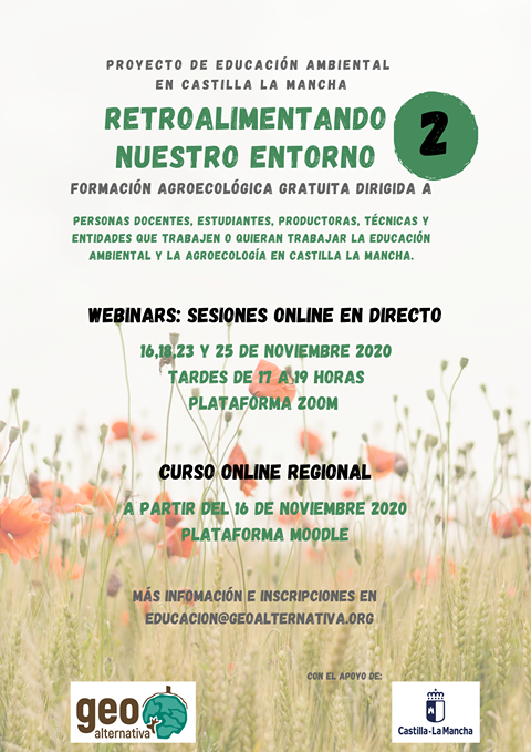 Retroalimentando nuestro entorno 2: educación ambiental para un sistema agroalimentario más resiliente en Castilla La Mancha