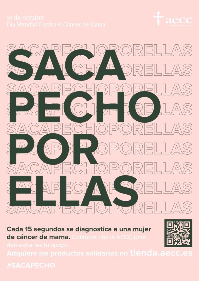La AECC anima a la sociedad a “sacar pecho” contra el cáncer de mama