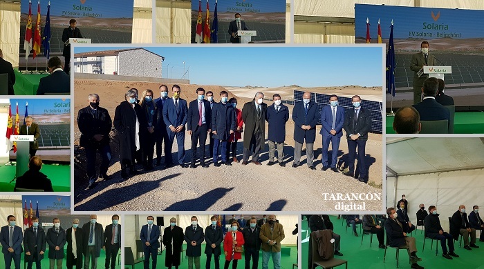 Inaugurada en Belinchón la planta fotovoltáica FV Solaria con una inversión de 14 millones de euros