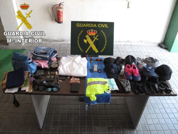 La Guardia Civil ha detenido a un hombre en Seseña por 27 delitos cometidos contra el patrimonio, en localidades de Toledo, Cuenca y Madrid