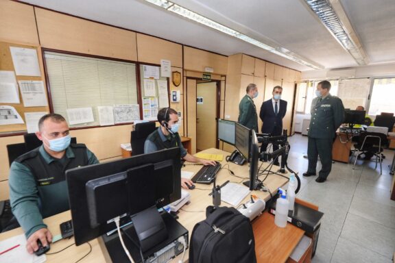 Tierraseca destaca el incremento de plantilla de la Guardia Civil y agradece el esfuerzo de los agentes en garantizar la seguridad y en hacer frente a la crisis sanitaria