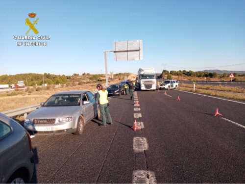 La Guardia Civil investiga al conductor de unvehículo que circulaba a 232 km/h