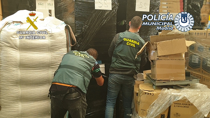 Desarticulado un grupo criminal especializado en el robo de mercancía de camiones