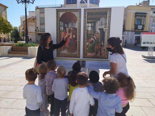 La exposición de ‘El Prado en las calles’ en Castilla-La Mancha ofrece una gran oportunidad didáctica para los jóvenes de la región
