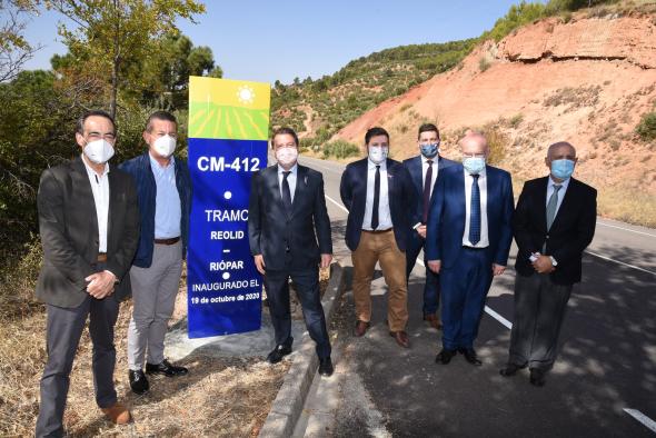 El Gobierno regional remodela la CM-412 entre Reolid-Zapateros y Puerto de Crucetas-Riópar con una inversión de 1,2 millones de euros