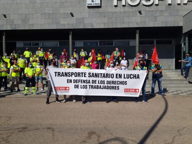 El transporte sanitario sigue en huelga en la provincia de Cuenca, la única de la región donde el conflicto sigue abierto