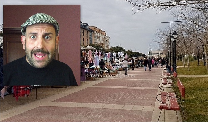 El humorista Agustín Durán visitará mañana jueves el mercadillo de Tarancón