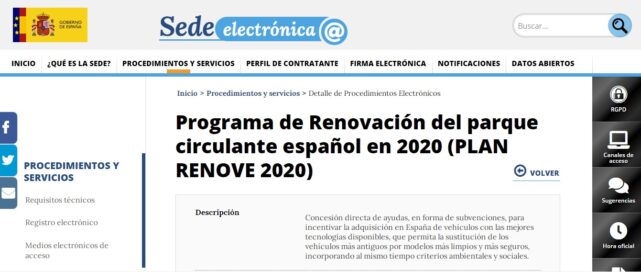 Ceoe Cepyme Cuenca anuncia a sus empresas que ya está activada la plataforma para el Plan Renove