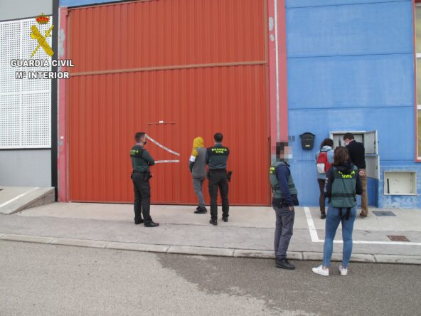 La Guardia Civil ha detenido a dos personas por delitos de elaboración/cultivo de estupefacientes y defraudación de fluido eléctrico en la localidad de Seseña