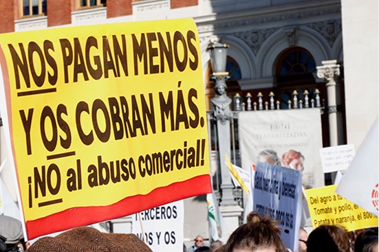 UPA ve más cerca el fin de los abusos hacia los agricultores y ganaderos en la cadena alimentaria