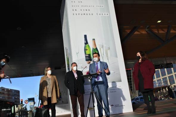 Los espumosos Cueva de Castilla-La Mancha se promocionan en Madrid durante un mes para llegar a la mesas de los consumidores estas Navidades