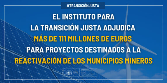 El Instituto para la Transición Justa adjudica 6,1 millones de euros para proyectos destinados a la reactivación de los municipios mineros en Castilla-La Mancha