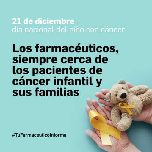 El farmacéutico, un profesional sanitario accesible y cercano a los pacientes de cáncer infantil y sus familias