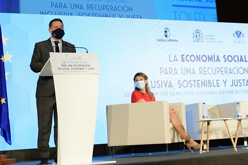 García-Page subraya la importancia de la Economía Social por su dimensión “social, humana y solidaria”