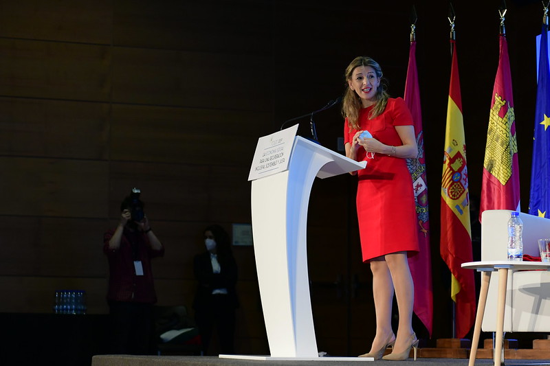 Yolanda Díaz sitúa el potencial de cohesión y solidaridad de la Economía Social en el centro de la reconstrucción europea