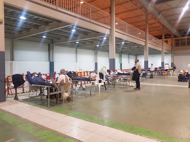 95 donaciones de sangre se han realizado esta tarde en Tarancón