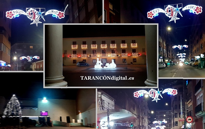 Desde este sábado 5 de Diciembre Tarancón cuenta ya con la iluminación navideña que alegra las calles y plazas de la localidad