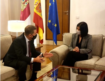 Carolina Darias realiza la primera visita oficial a Castilla-La Mancha