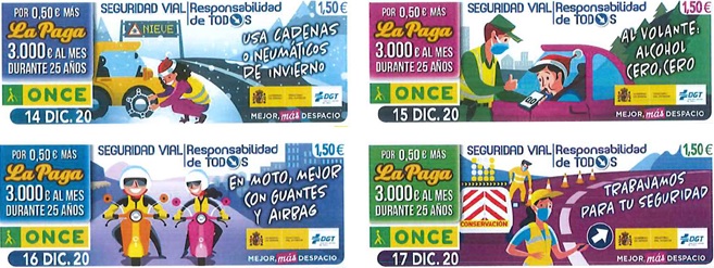 Cupones para contribuir a mejorar la seguridad vial
