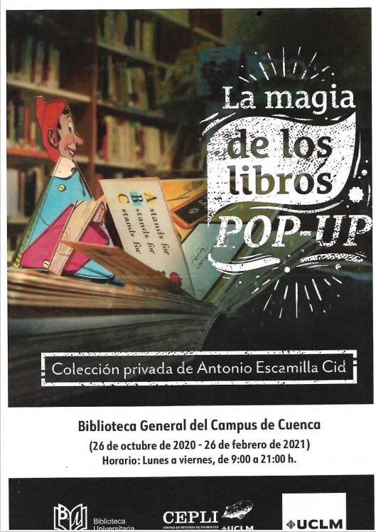 Exposición «Un mundo de cuentos» en la Biblioteca General del Campus de Cuenca hasta el 26 de febrero de 2021