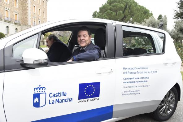 Castilla La Mancha invierte más de 440.000 euros en la adquisición de 18 vehículos ecoeficientes