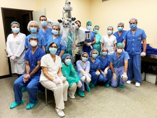 El Servicio de Oftalmología del Hospital Mancha Centro, reconocido con dos premios por una de las sociedades científicas más importantes de España