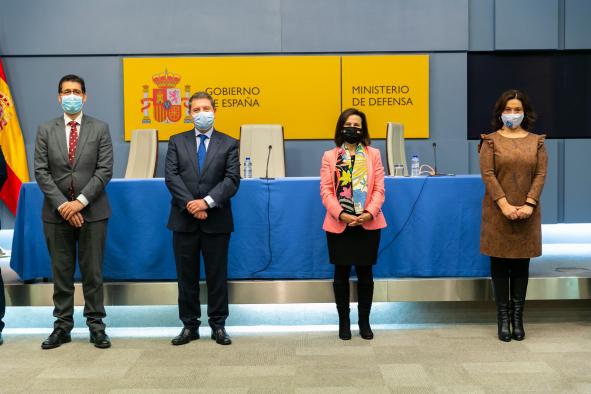García-Page valora el convenio con el Ministerio de Defensa como “una oportunidad para muchas familias” de Ciudad Real en materia de vivienda
