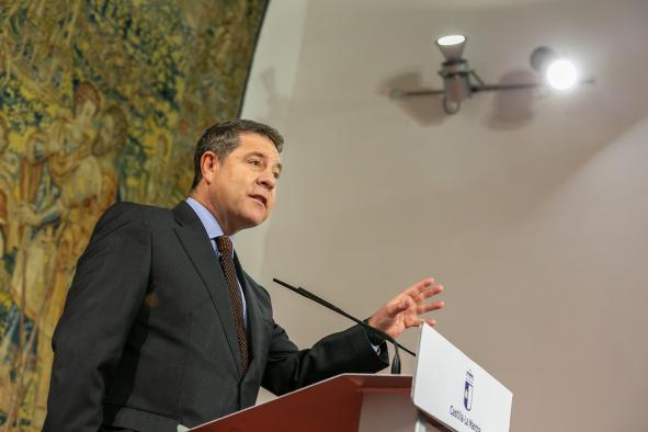 El presidente de Castilla-La Mancha invita a vacunarse de manera generalizada de la Covid por el bien propio y el de toda la sociedad