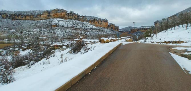 Suspendidas para mañana todas las rutas escolares de la provincia de Cuenca debido a la nieve acumulada y las heladas previstas para las próximas horas