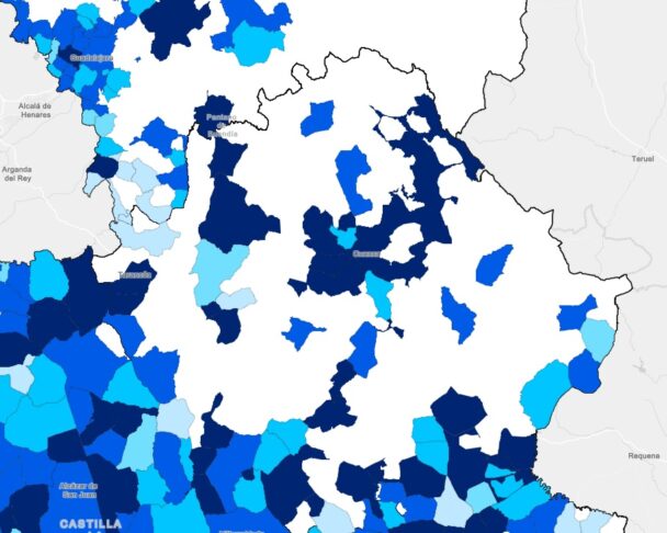 Sanidad publica por primera vez los casos Covid en municipios de menos de 500 habitantes