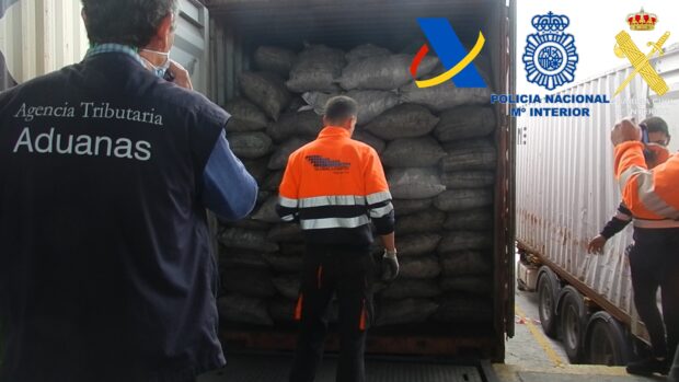 Desarticulada una organización criminal dedicada al tráfico internacional de cocaína a gran escala