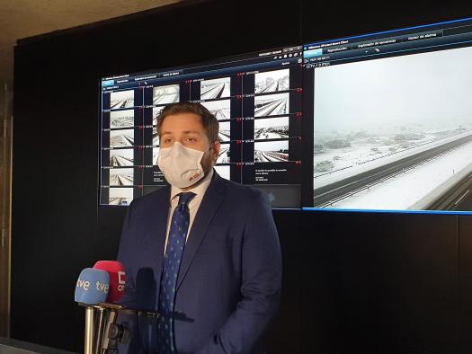 Sigue activado en Castilla-La Mancha el Plan de Vialidad Invernal para hacer frente a los incidentes causados en la Red Regional de Carreteras