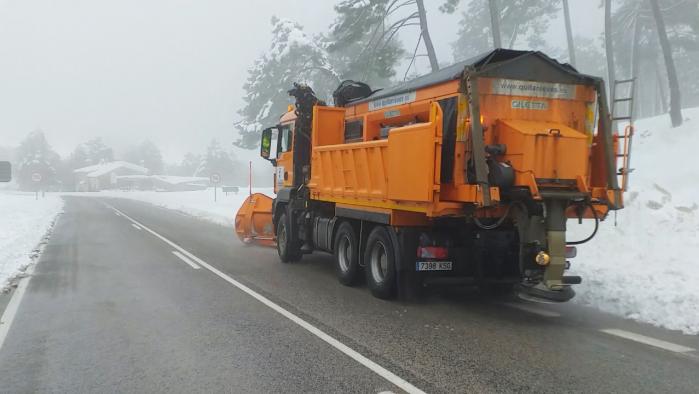 Castilla La Mancha avanza en la reapertura de las carreteras cortadas al tráfico por el paso de ‘Filomena’
