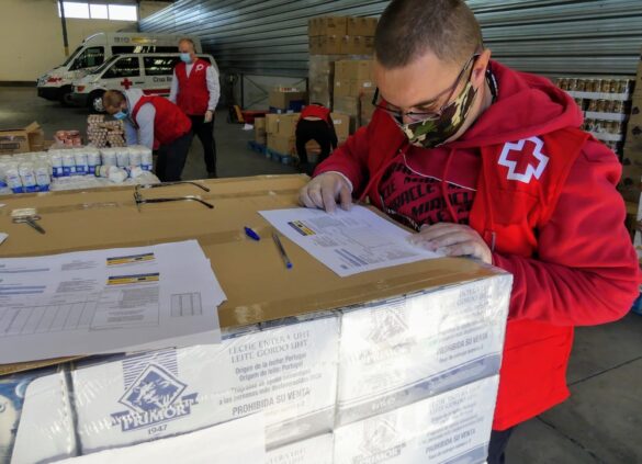 Cruz Roja distribuye 120.945 kilos de alimentos a 3.700 personas vulnerables de la provincia de Cuenca