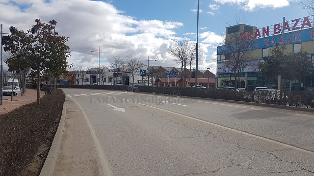 Un hombre ha resultado herido tras ser atropellado en la Avda. Adolfo Suarez de Tarancón